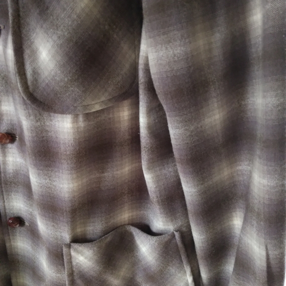 Vintage Pendleton Roos Atkins - pure virgin wool tartan blazer! - Picture 4 of 5